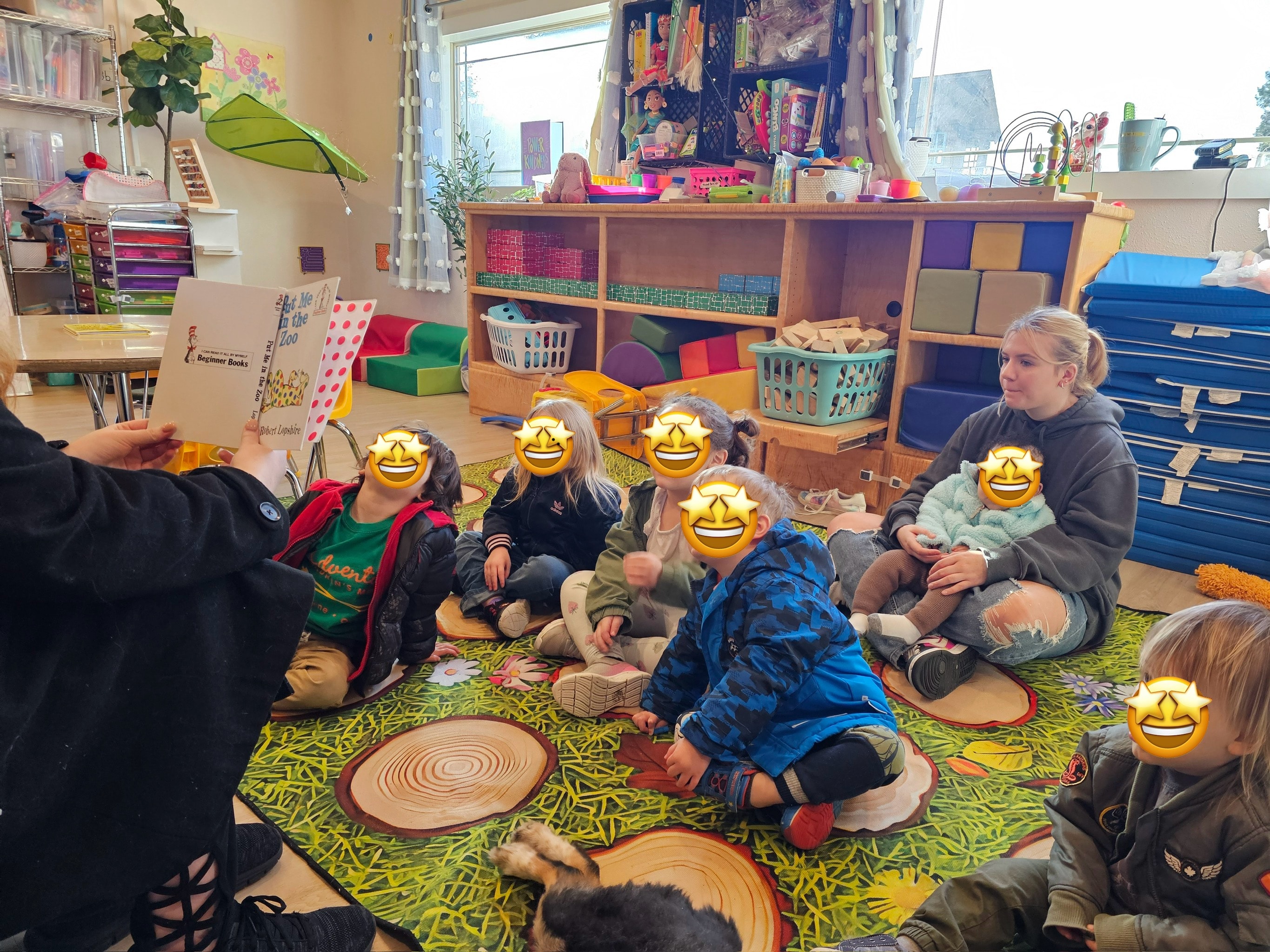 Colorful indoor preschool classroom at KidActive