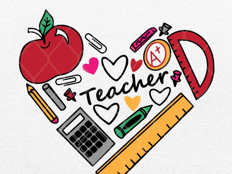 Teacher appreciation illustration